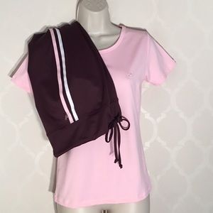 🆕SO SPORTY TEE & PANTS ATHLETIC SET